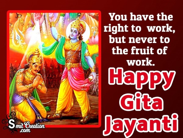 Happy Gita Jayanti Message