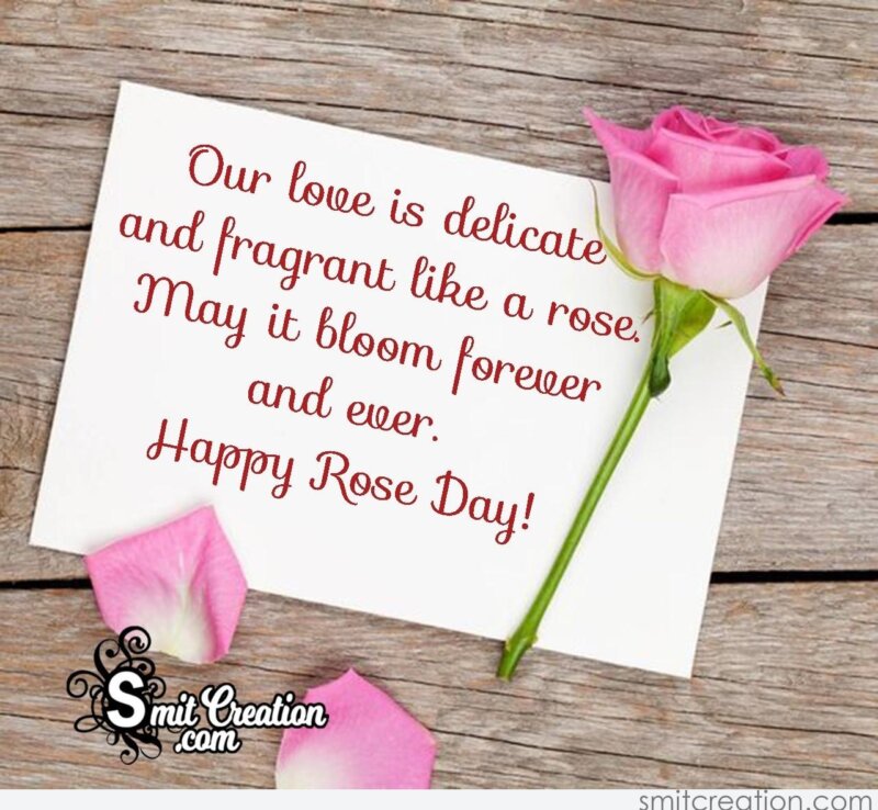 Happy Rose Day Wishes To Love - SmitCreation.com