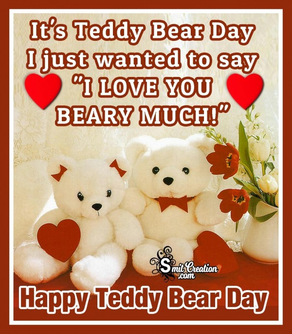  Teddy Bear Day