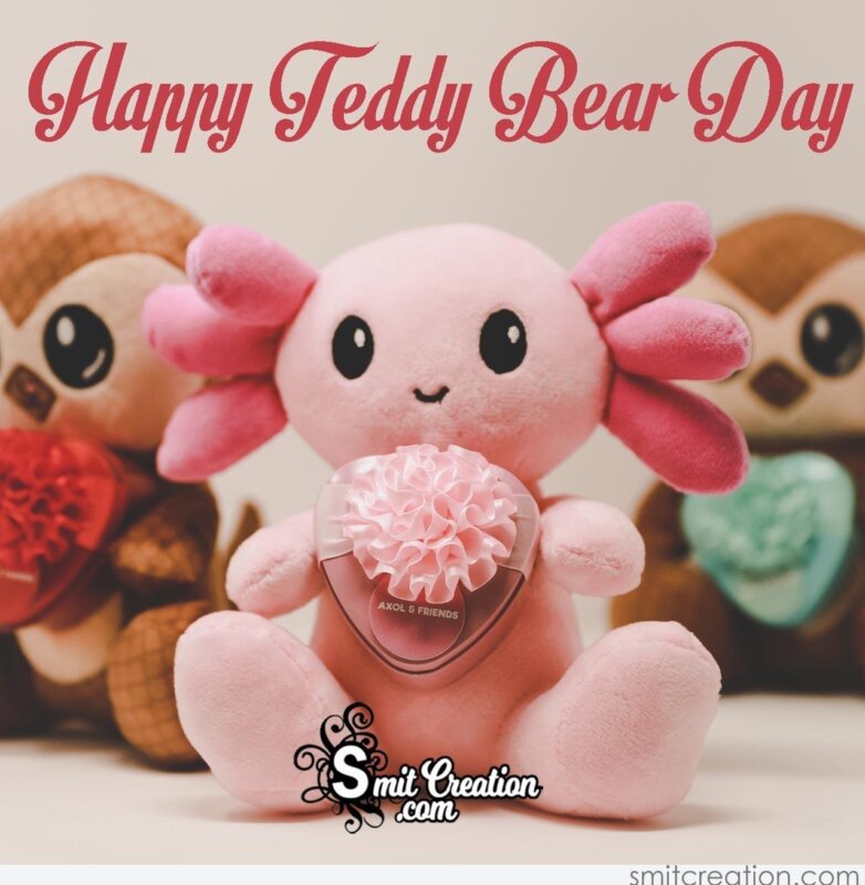Happy Teddy Bear Day Images - SmitCreation.com