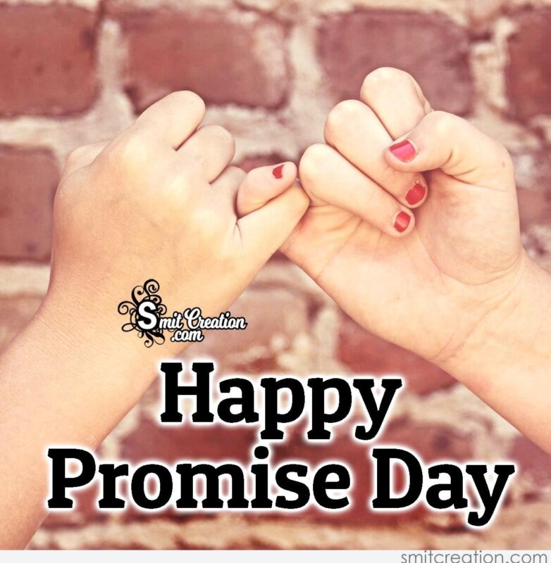 Happy Promise Day Friend - SmitCreation.com