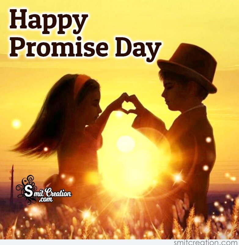 Happy Promise Day Dear Friend - SmitCreation.com