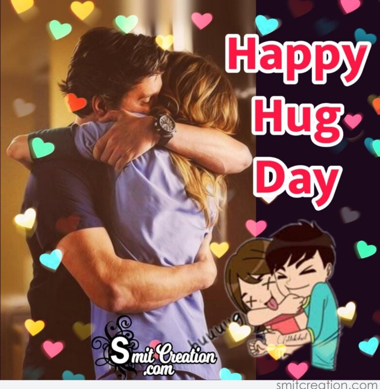 Happy Hug Day Photo - SmitCreation.com