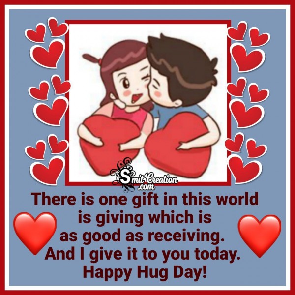 Happy Hug Day Wishes Quote