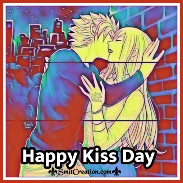 Happy Kiss Day Romentic Image