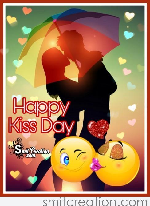 Happy Kiss Day Lovely Image