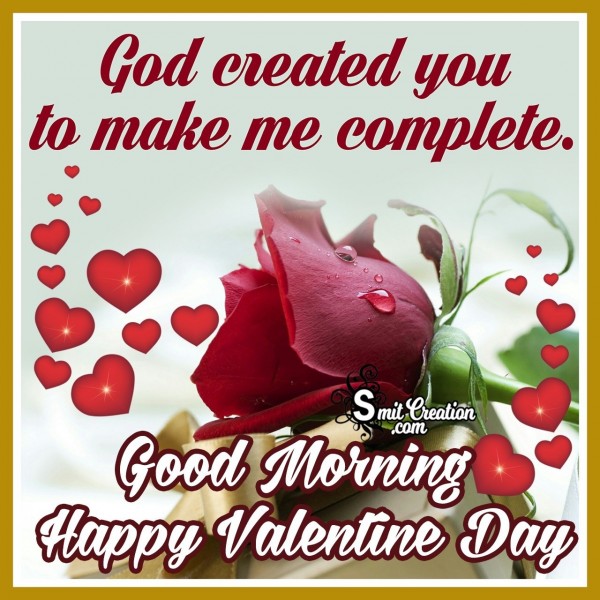 Good Morning Happy Valentine Day Quote