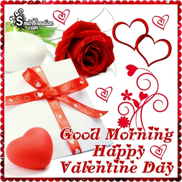 Good Morning Happy Valentine Day Gift Card