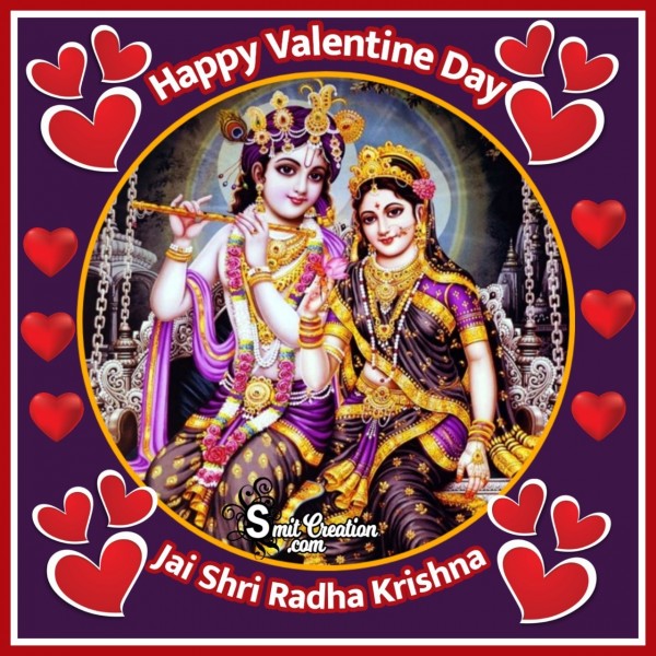 Happy Valentine Day Jai Shri Radha Krishna