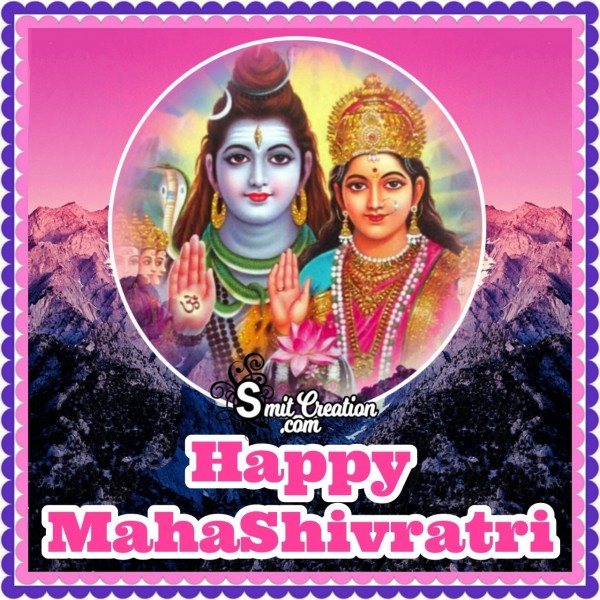 Happy Maha Shivratri Shiv Parvati