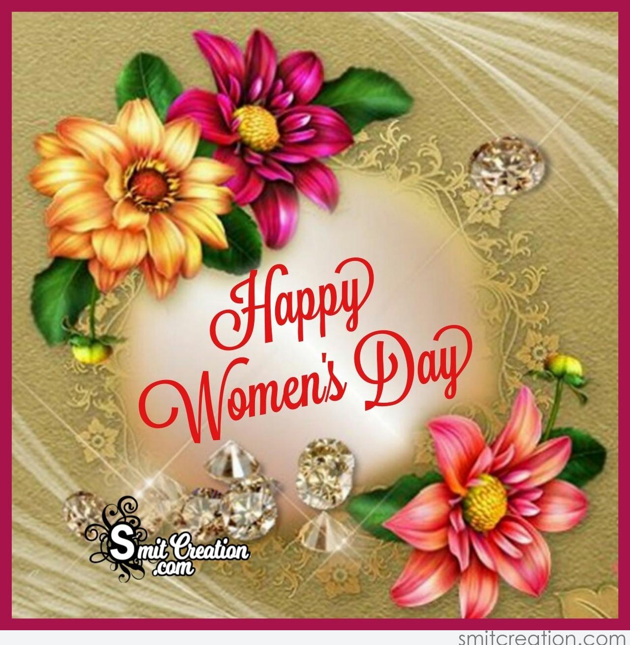 Happy Women's Day! Beautiful Greeting Card - SmitCreation.com