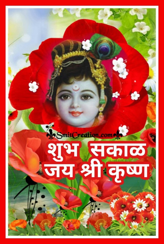 Shubh Sakal Bal Krishna Image