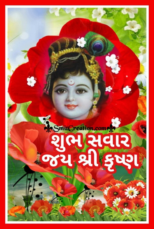 Shubh Savar Bal Krishna Image