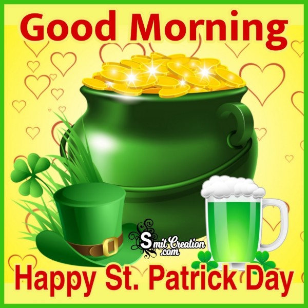 Good Morning Happy St. Patrick’s Day Pot