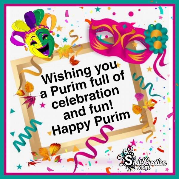 Wishing You A Purim