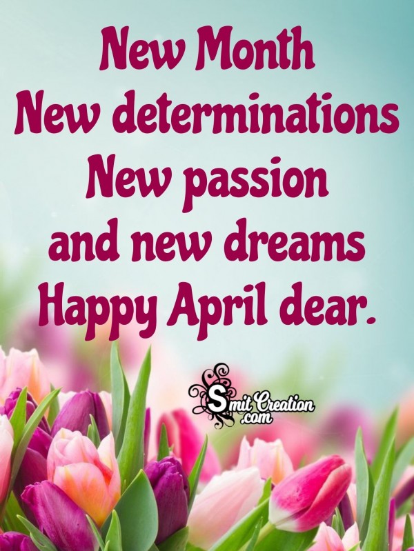 April Month Wishes