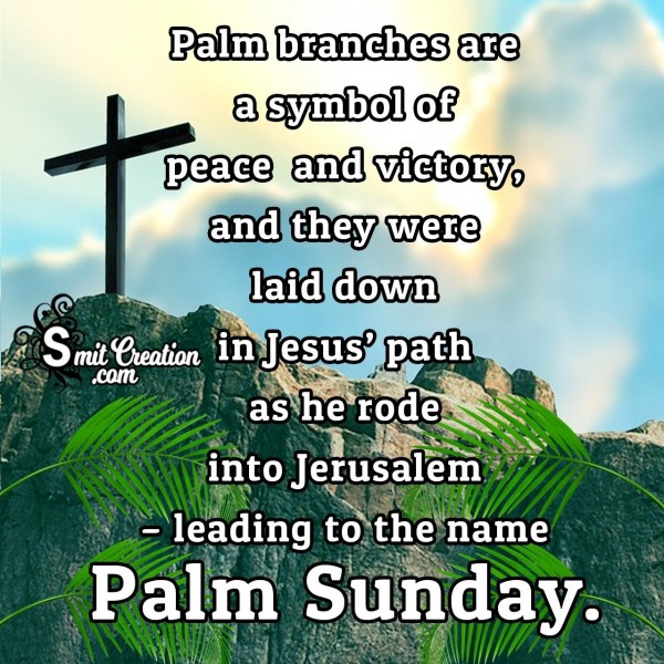 Palm Sunday Quote