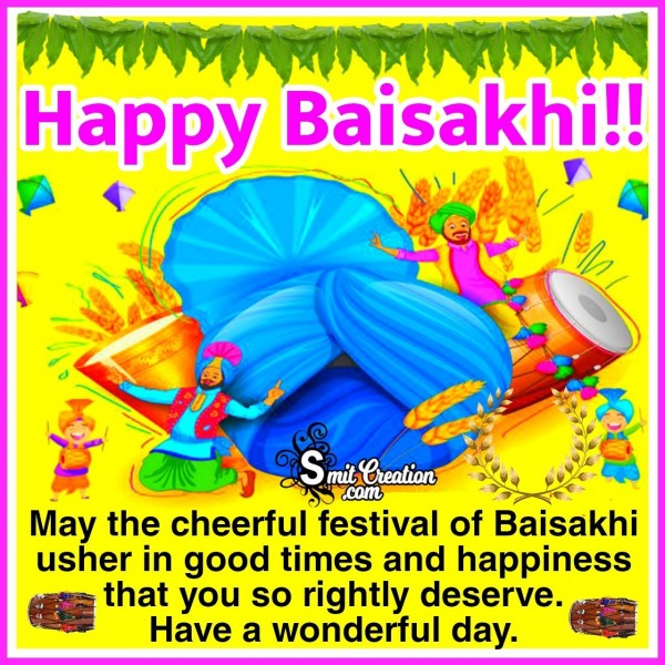 Have A Wonderful Baisakhi!!