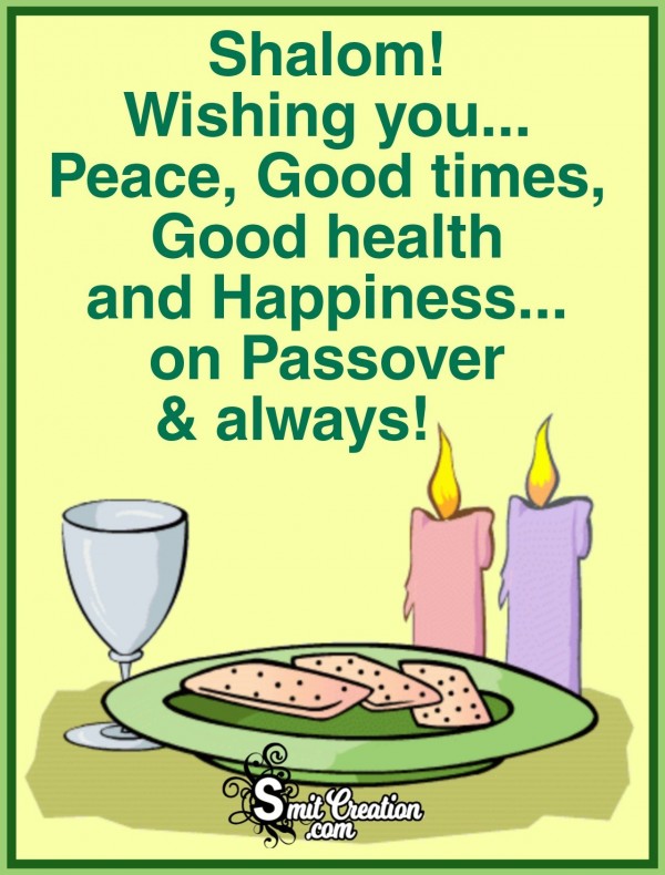 Wishing You A Happy Passover!