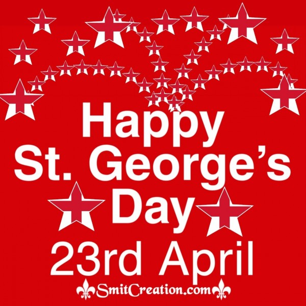 23rd April Happy St. George’s Day