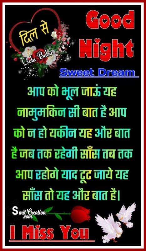 Good Night Miss You
