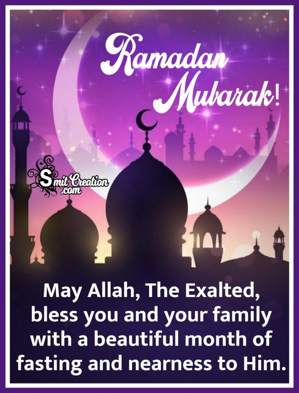 Ramadan Mubarak Blessings
