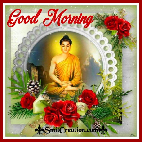 Good Morning Buddha Card