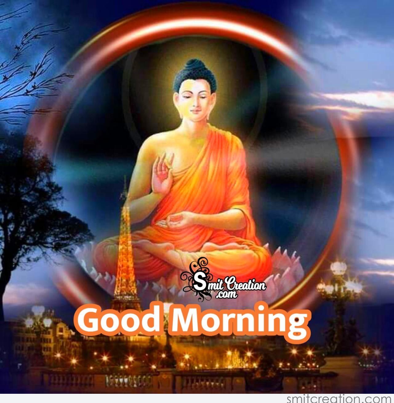 Good Morning Buddha Photo - SmitCreation.com