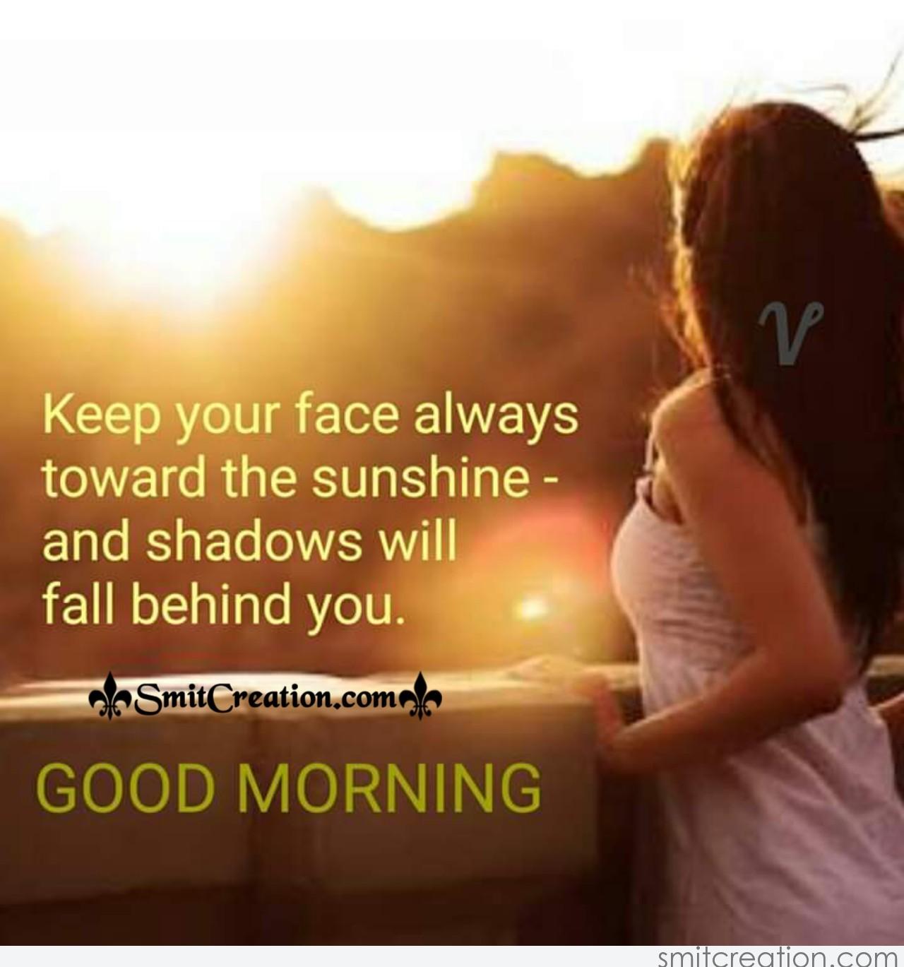 Good Morning Sunshine Quote - SmitCreation.com