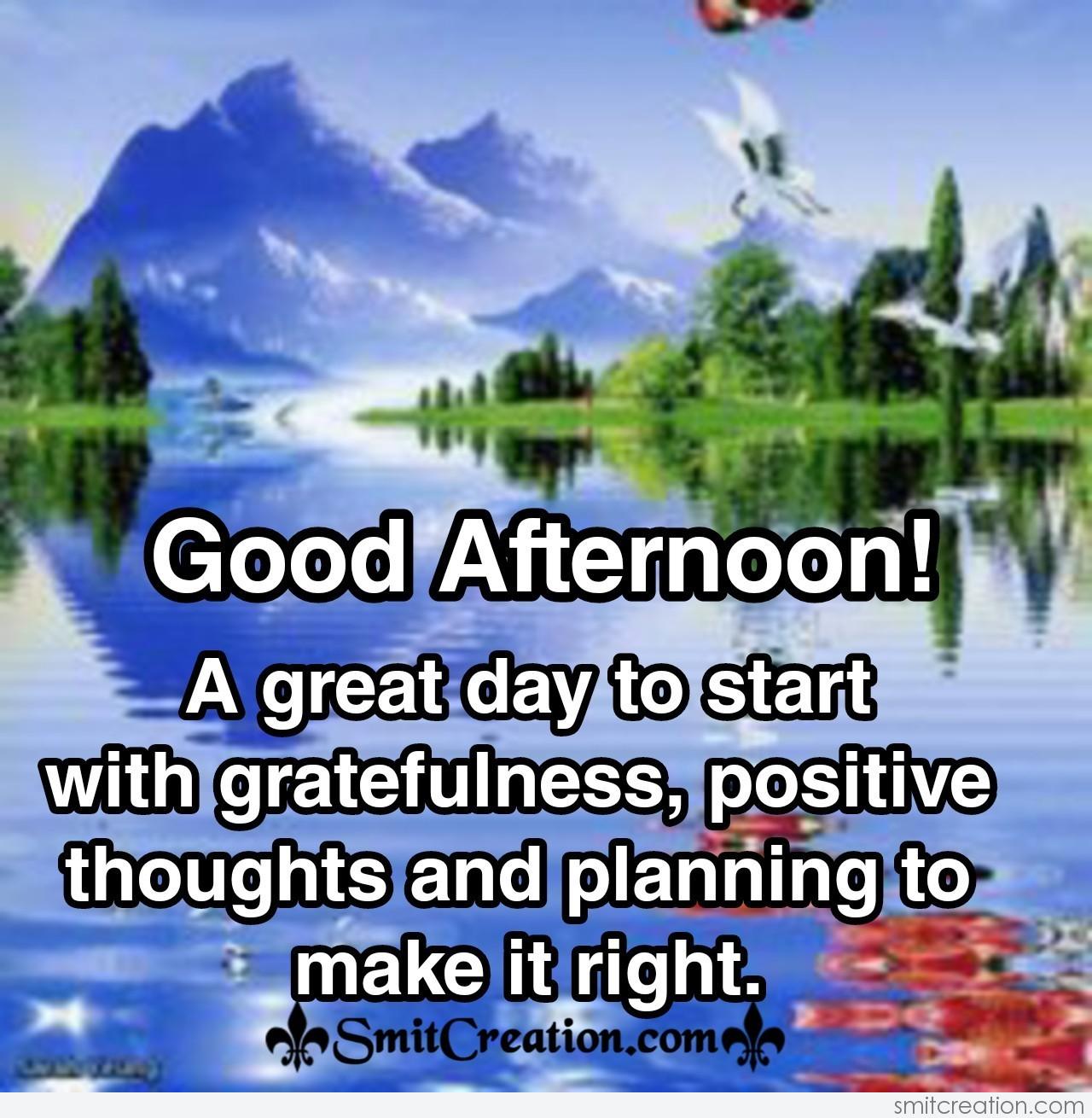 Good Afternoon Wish To Friends - SmitCreation.com