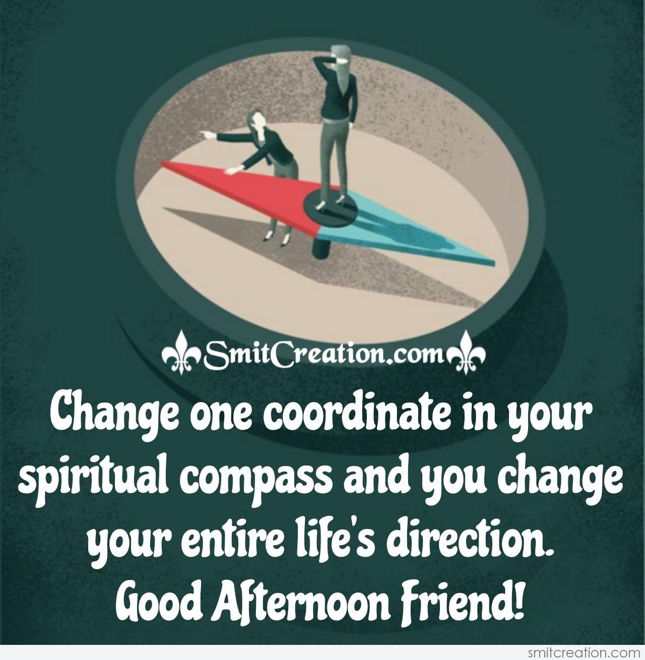 Good Afternoon Friend Quote - SmitCreation.com