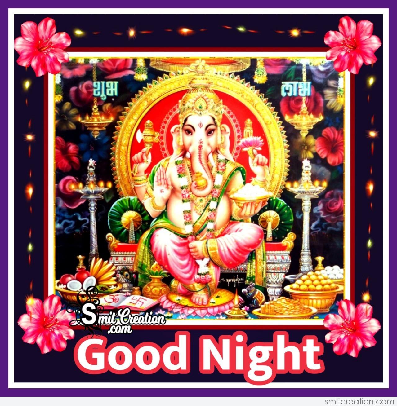Good Night Ganesha - SmitCreation.com