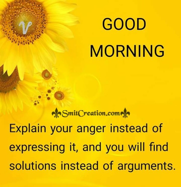 Good Morning Motivation On Anger