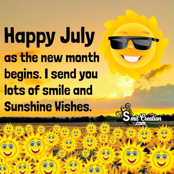 Happy July Wishes