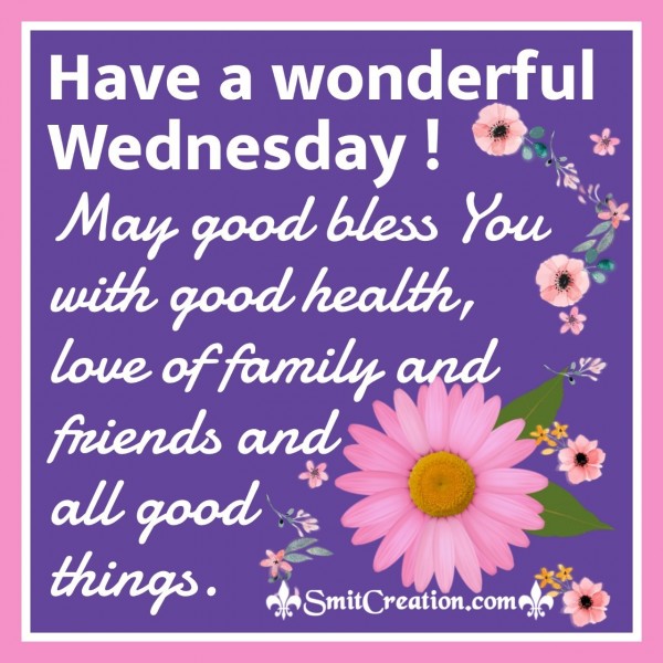 Wonderful Wednesday