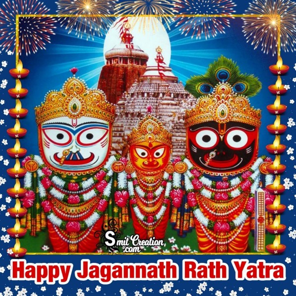 Happy Jagannath Rath Yatra Image