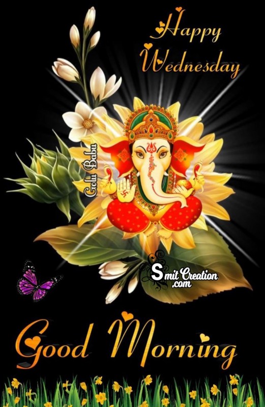 Happy Wednesday Ganesha Photo