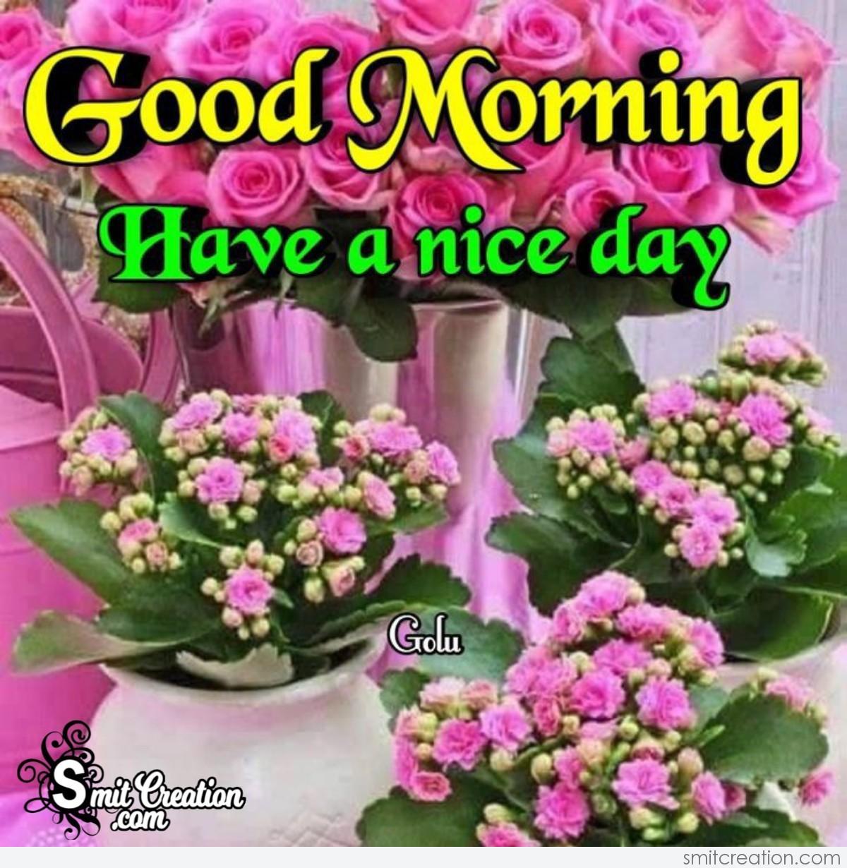 Good Morning Flowers Bouquet - SmitCreation.com