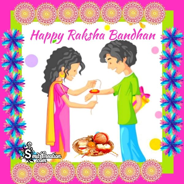 Happy Raksha Bandhan Card