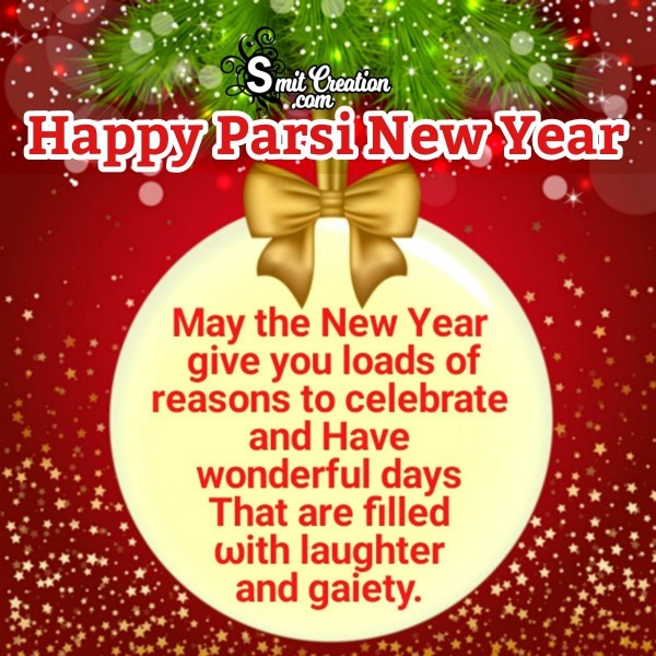 Happy Parsi New Year Wish