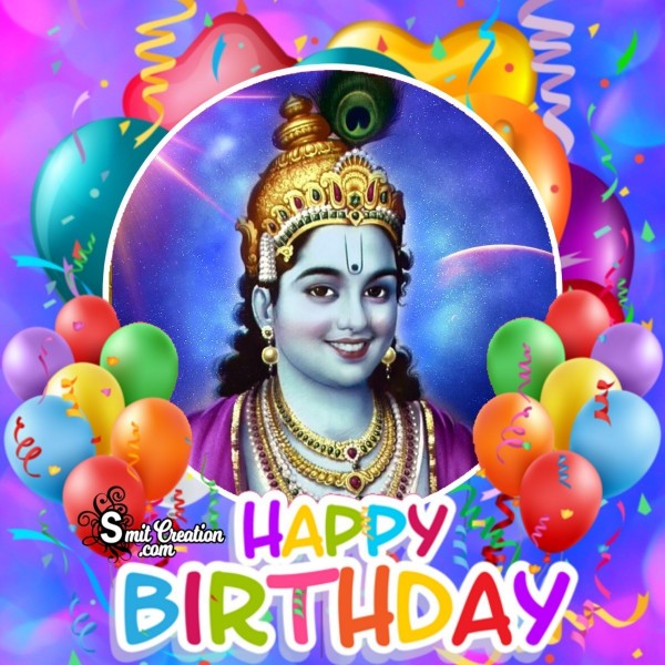 Happy Birthday Krishna Greeting