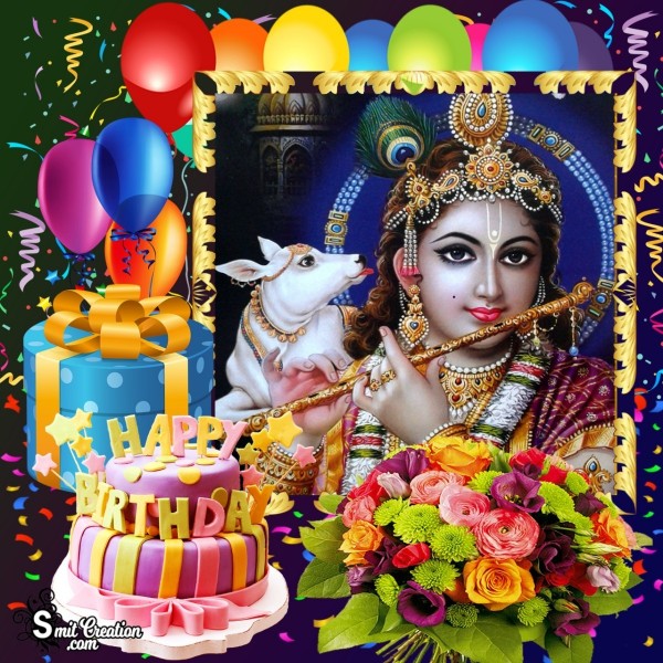 Happy Birthday Krishna Image