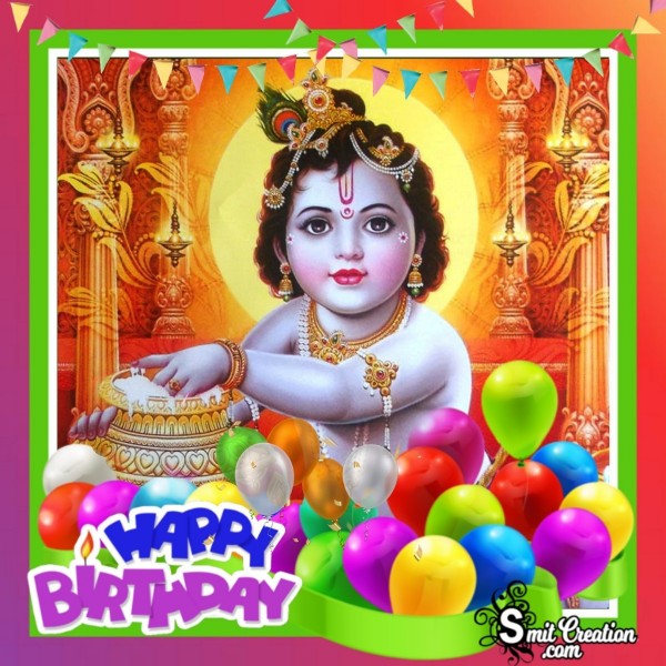 Happy Birthday Krishna Image For Facebook