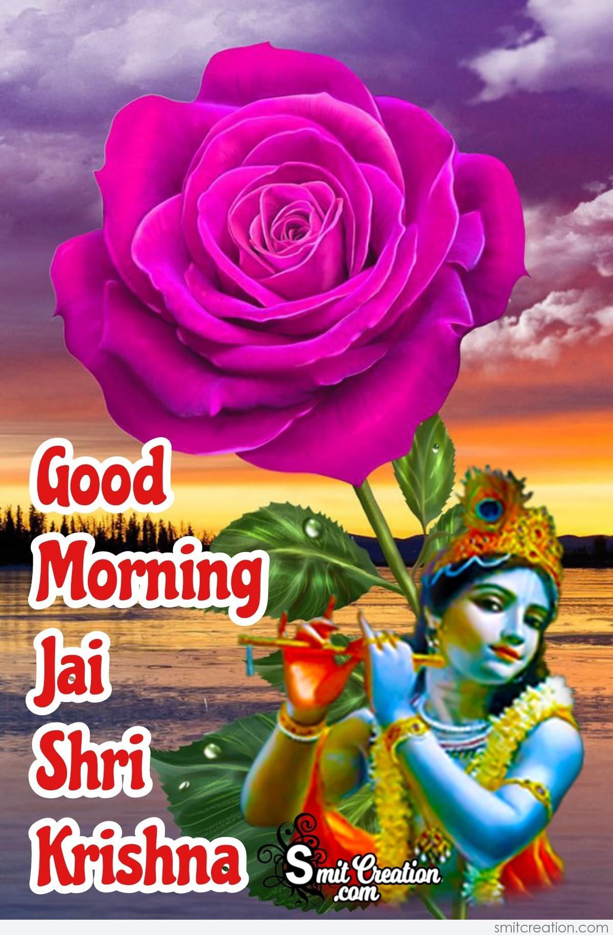 Good Morning Krishna Images 