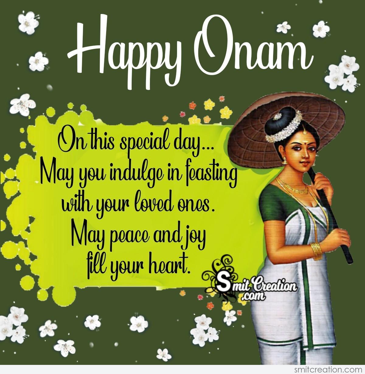 Happy Onam Wishes - SmitCreation.com