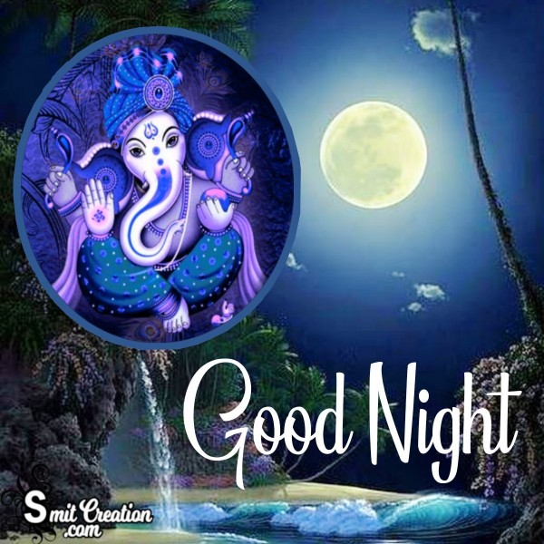 Ganesha Good Night Pic