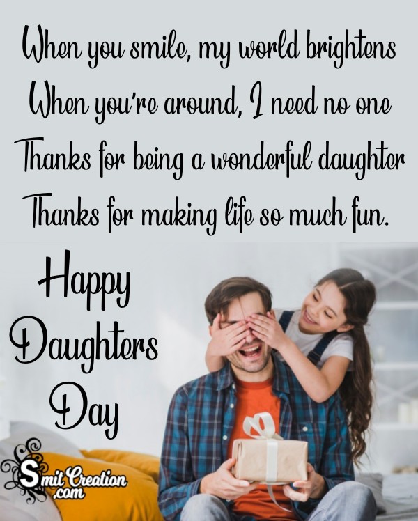 Happy Daughters Day Best Image