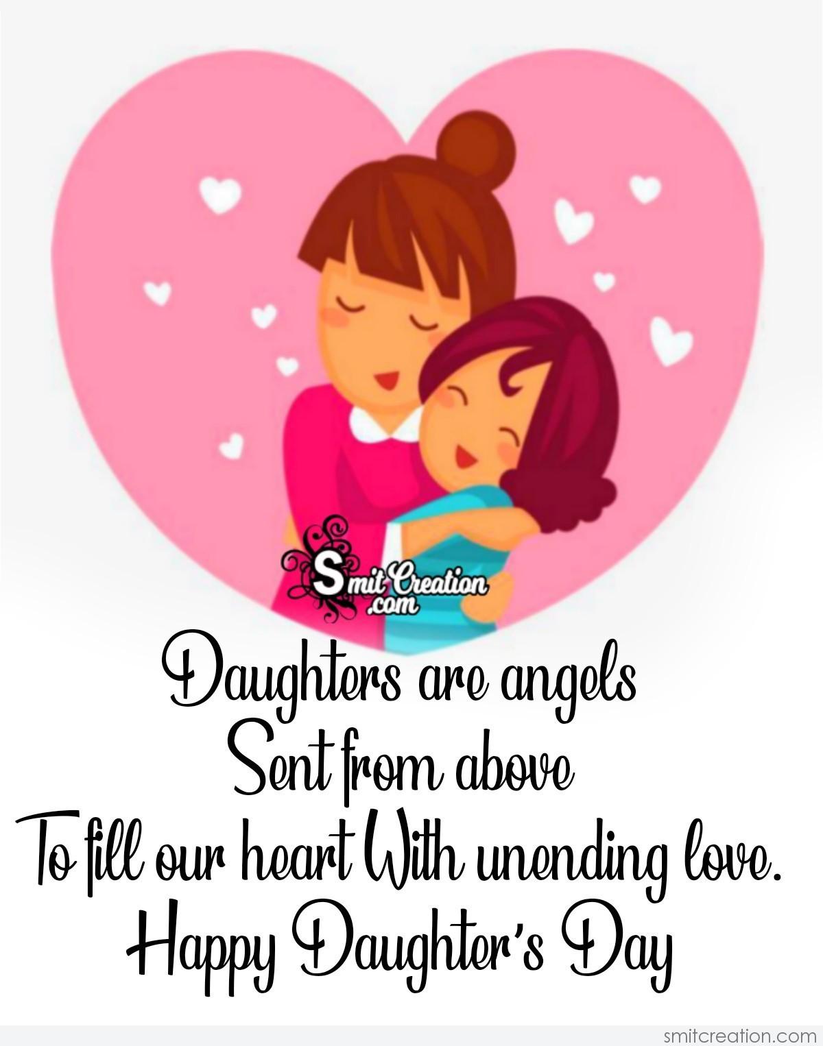 Happy Daughter’s Day Quote Wishes - SmitCreation.com