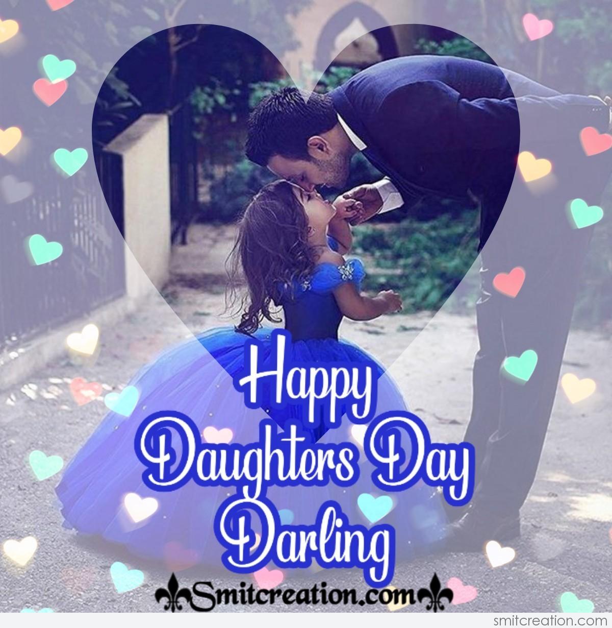 Happy Daughters Day Darling - SmitCreation.com