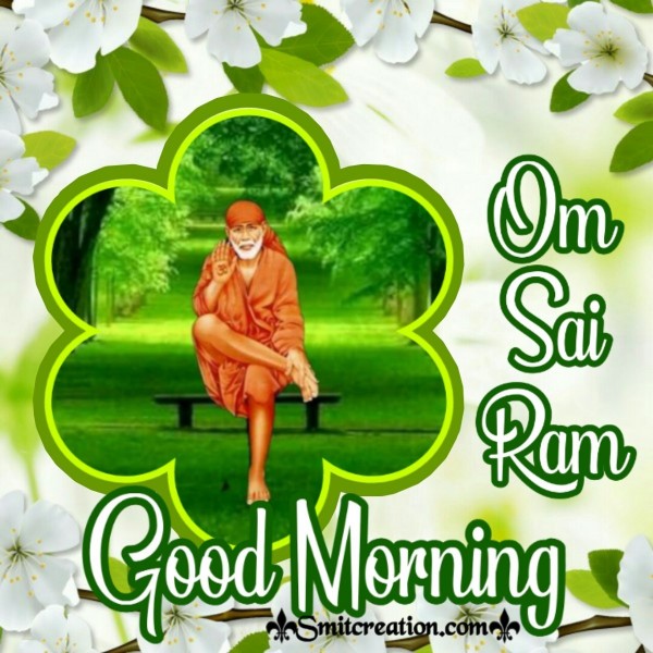 Good Morning Sai Baba Greeting